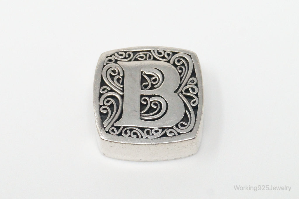 Designer Lori Bonn Initial B Necklace Pendant Charm Sterling Silver | Jewelry > Necklaces > Pendants | Wiccan Center