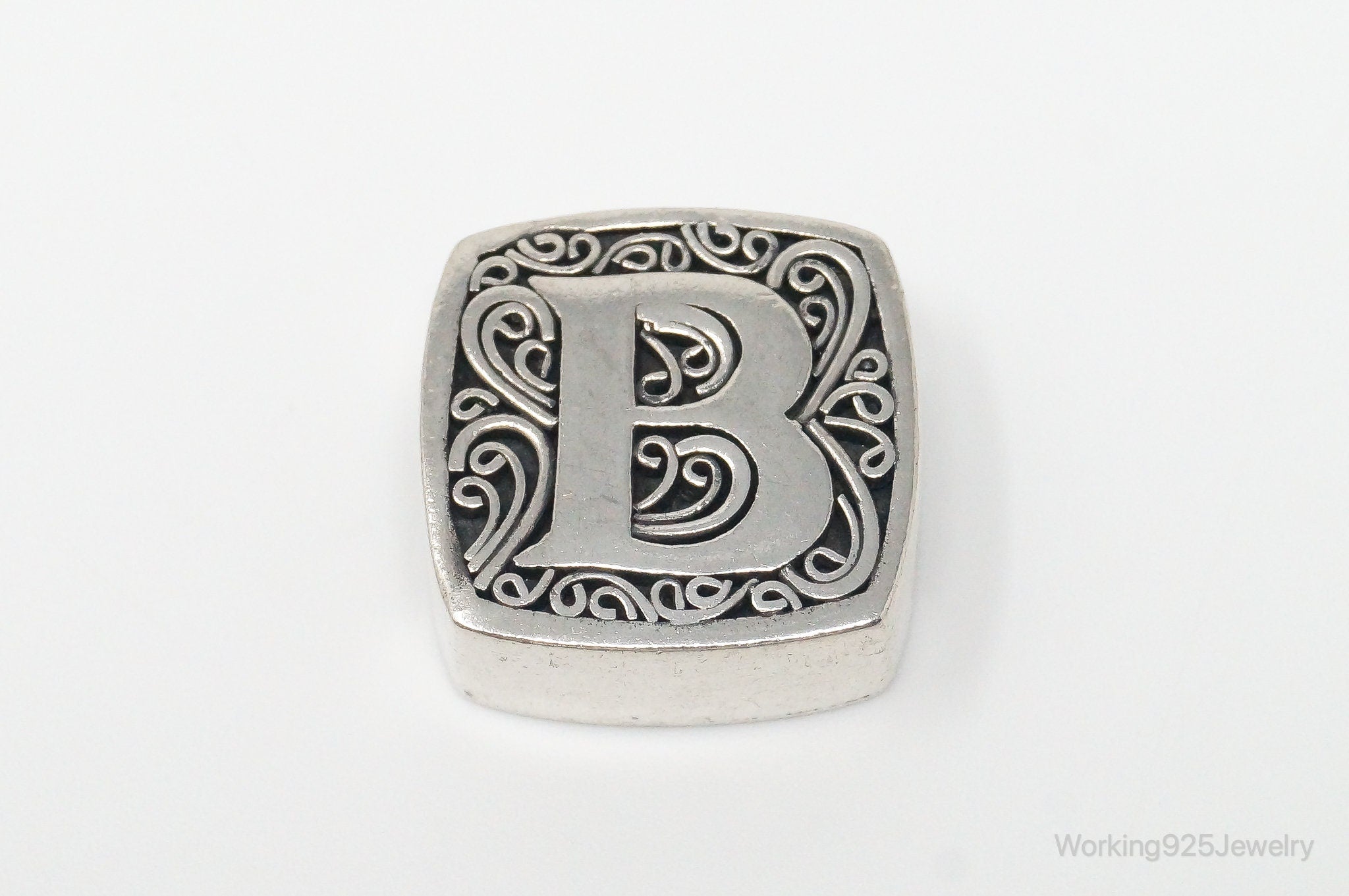 Designer Lori Bonn Initial B Necklace Pendant Charm Sterling Silver | Jewelry > Necklaces > Pendants | Wiccan Center