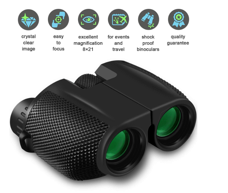 Outdoor binoculars 10x25 small Paul High-definition mini portable low-light night vision pockets glasses | 0 | Wiccan Center