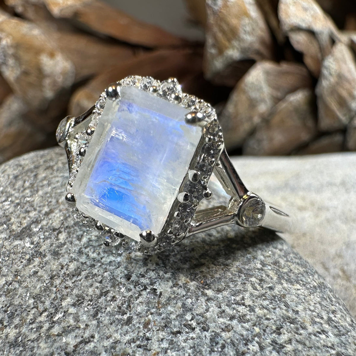 Tianna Moonstone Ring | Ring | Wiccan Center