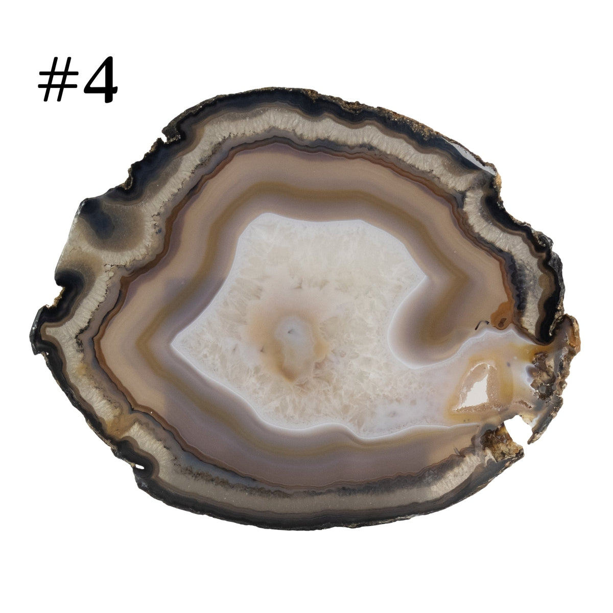 Large Natural Agate Slice | | Wiccan Center