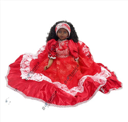 MUNECA ROJA(27") | MUNACAS , ROPAS Y TELAS | Wiccan Center
