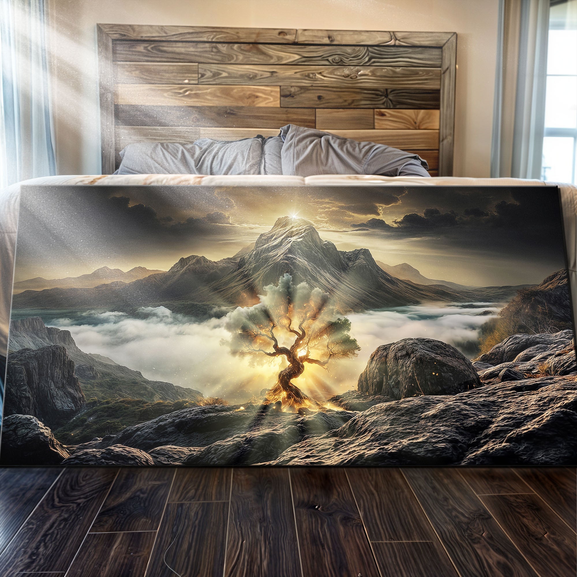 Burning Bush - Faith Wall Art II | Canvas | Wiccan Center