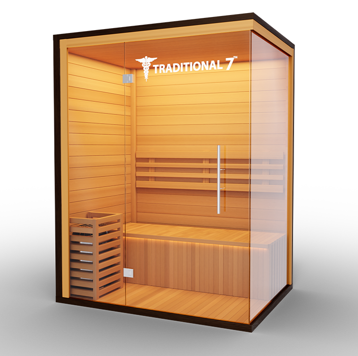 3 Person Home Steam Sauna | Traditional 7™ | Saunas | Wiccan Center