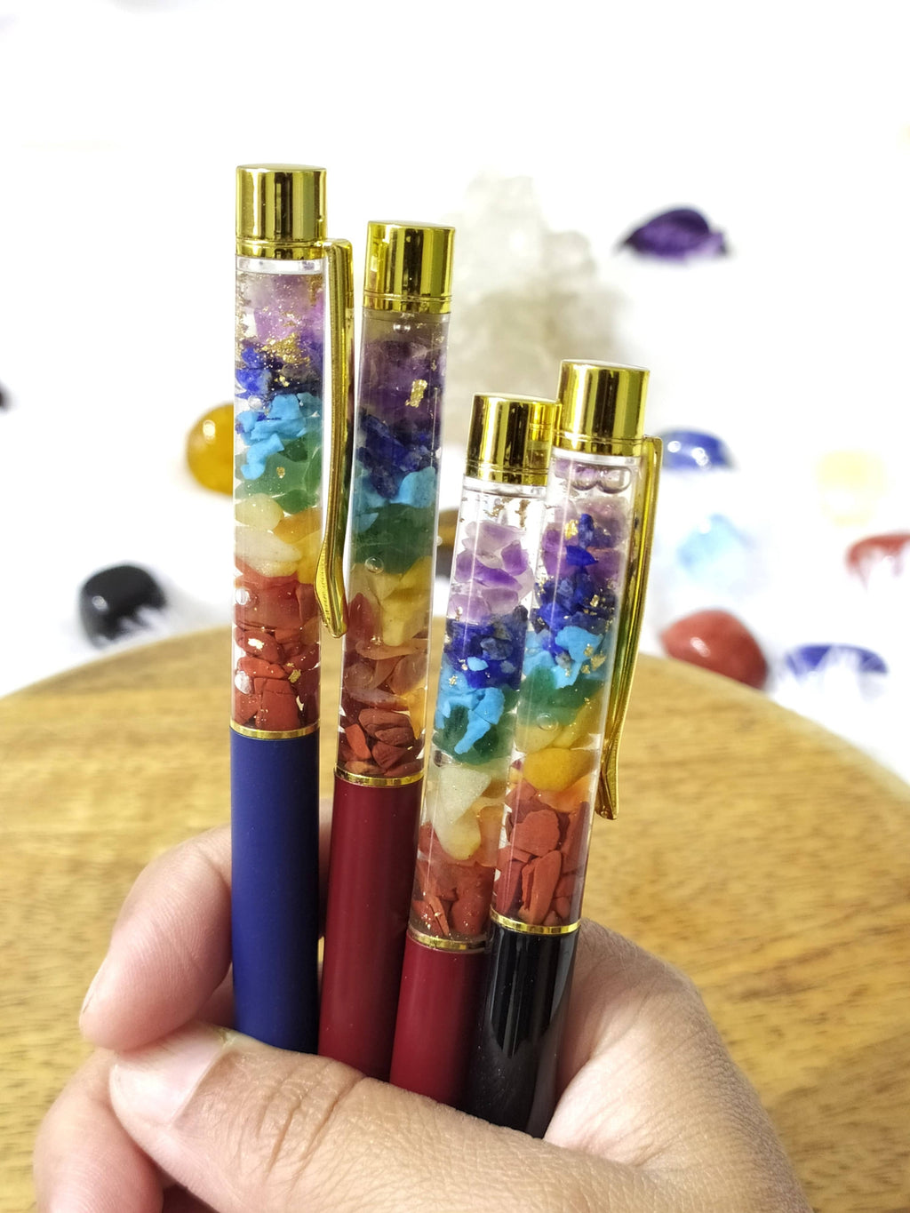 7Chakra Crystal Pen, Manifestation Pen, Healing Pen