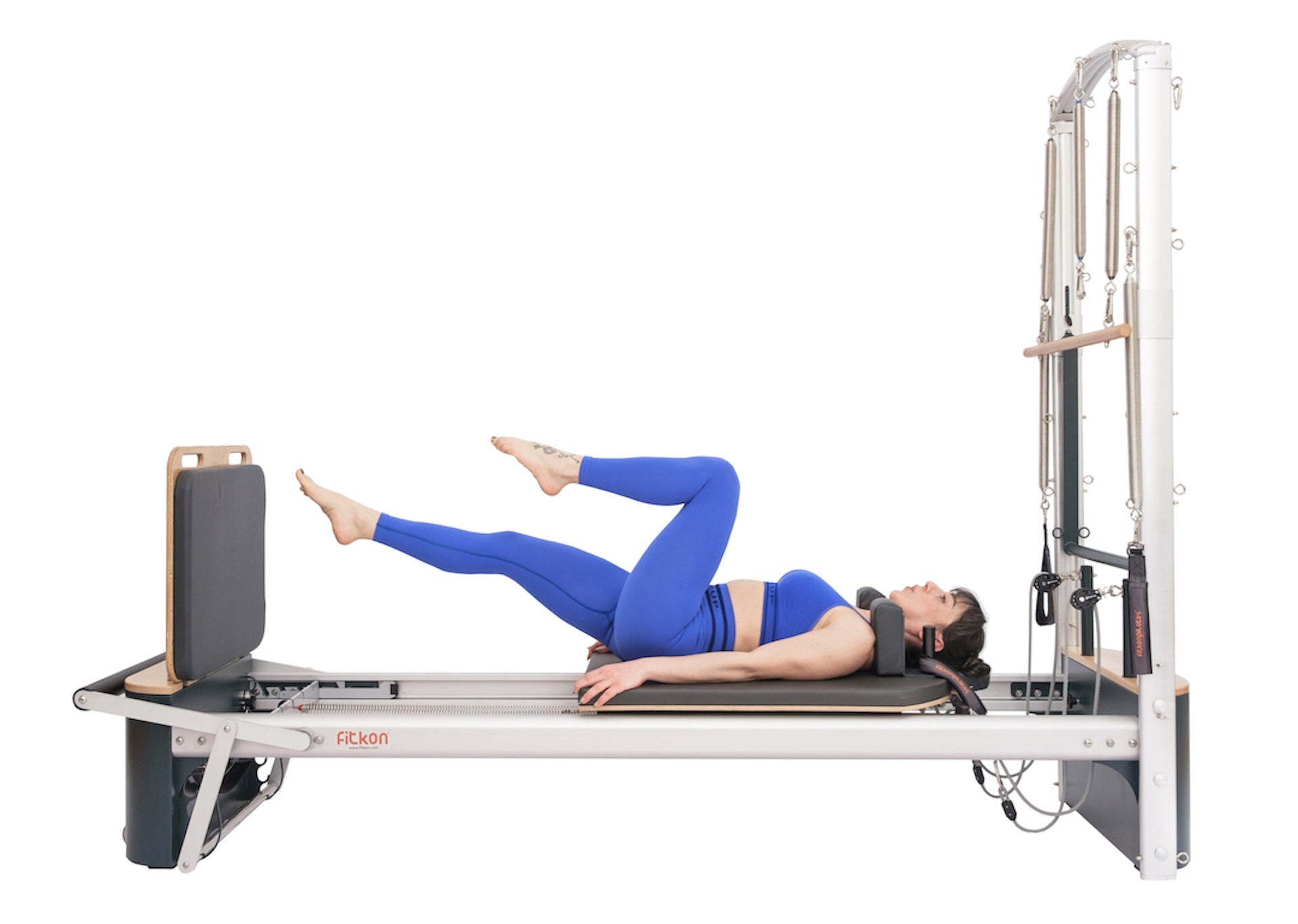 Fitkon™ Pro Plus Reformer Deluxe Bundle | Pilates Reformer with Tower | Wiccan Center