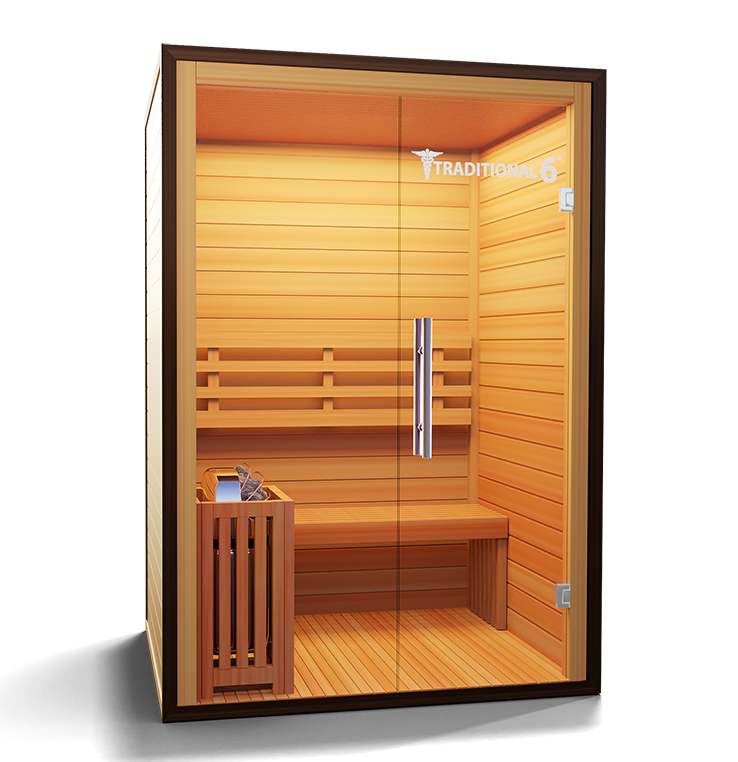 2 Person Home Stream Sauna | Traditional 6™ | Saunas | Wiccan Center