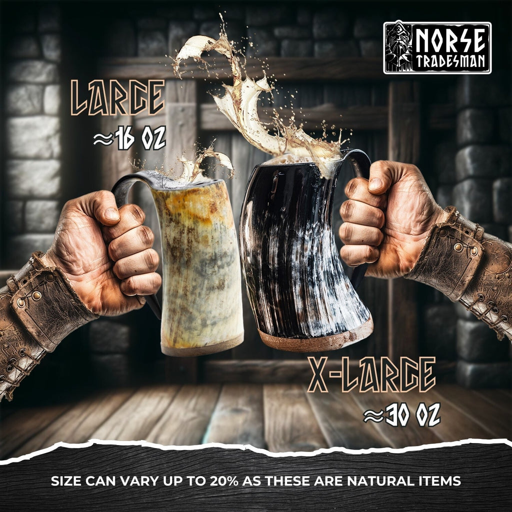 Horn Tankard Mug ( Pick your Polish )