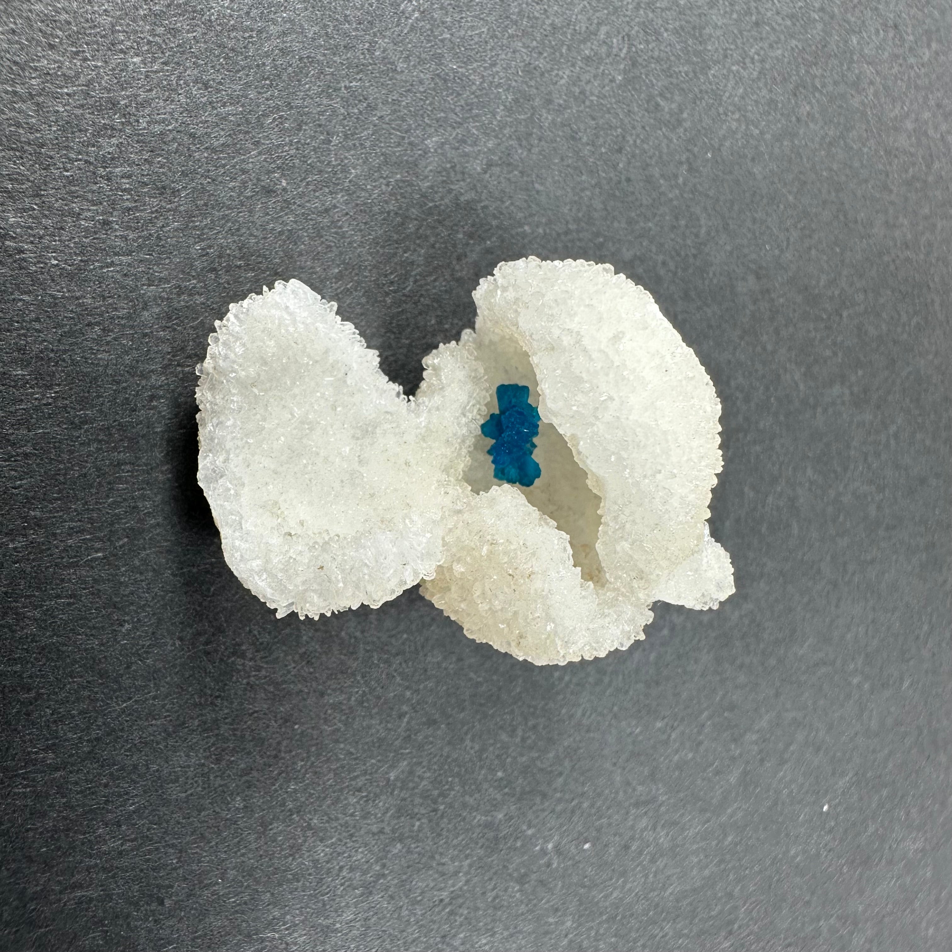 Cavansite Ball 'Floaters' on Stilbite SM from Maharashtra, Pune, India | Minerals | Wiccan Center