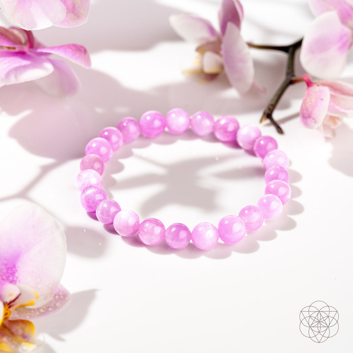 The Heart Reset - Rare Pink Kunzite Bracelet | Bracelet | Wiccan Center