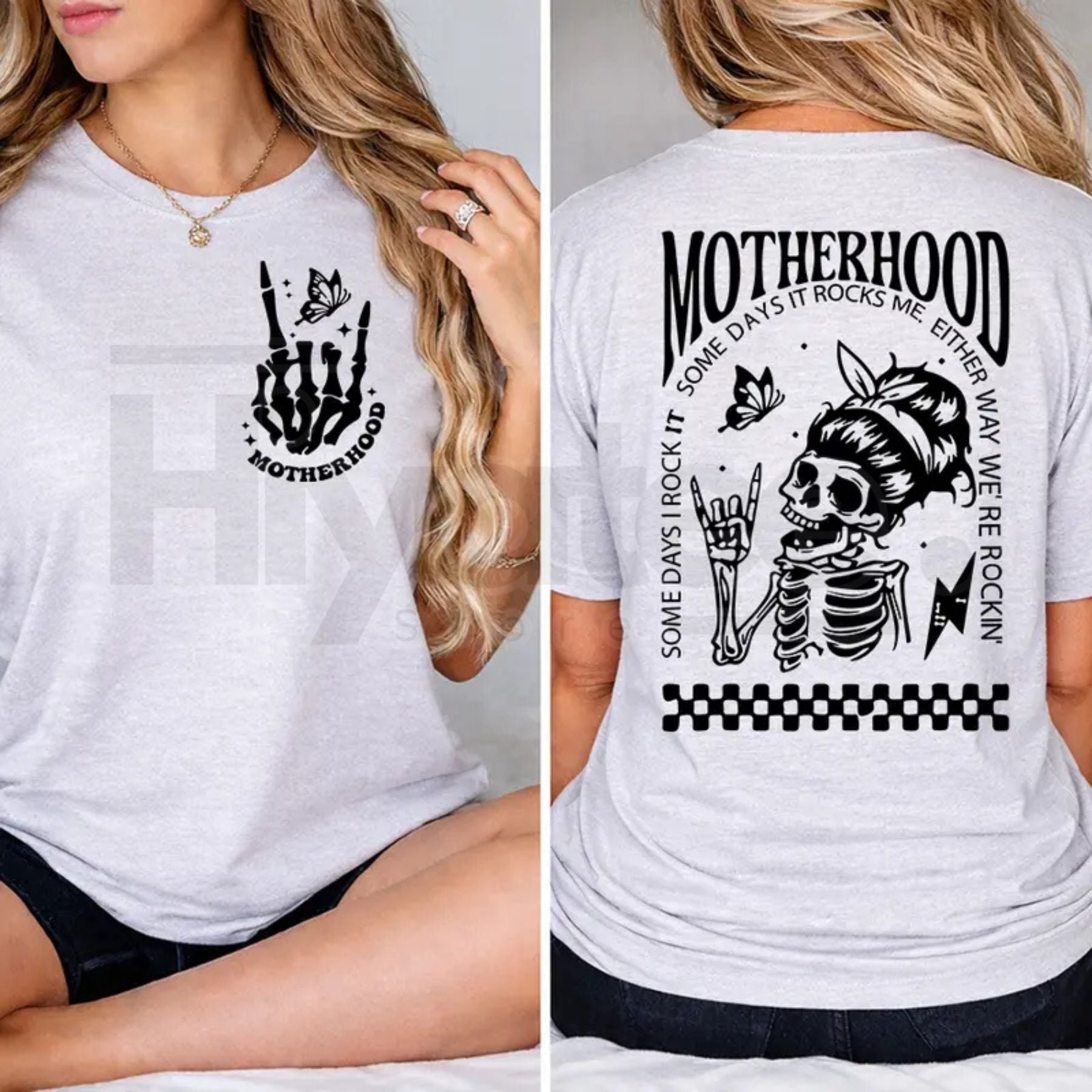 "Motherhood: Sometimes I Rock It" – Funny Sincere Mom Life Graphic Top