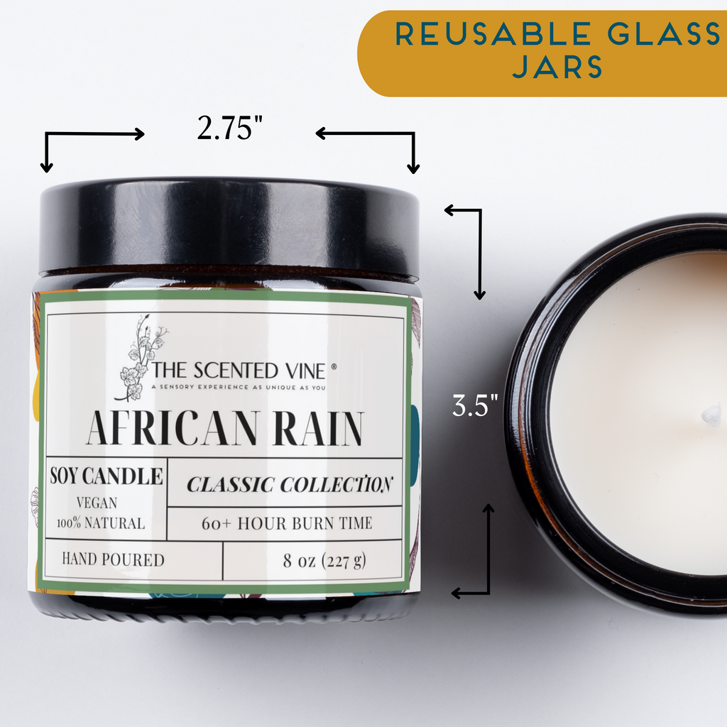 African Rain Soy Candle | Scented Soy Candle | Wiccan Center