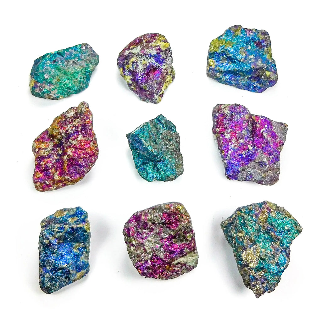 Chalcopyrite (1 Pc) Raw Peacock Ore | Retail Rough Rocks | Wiccan Center