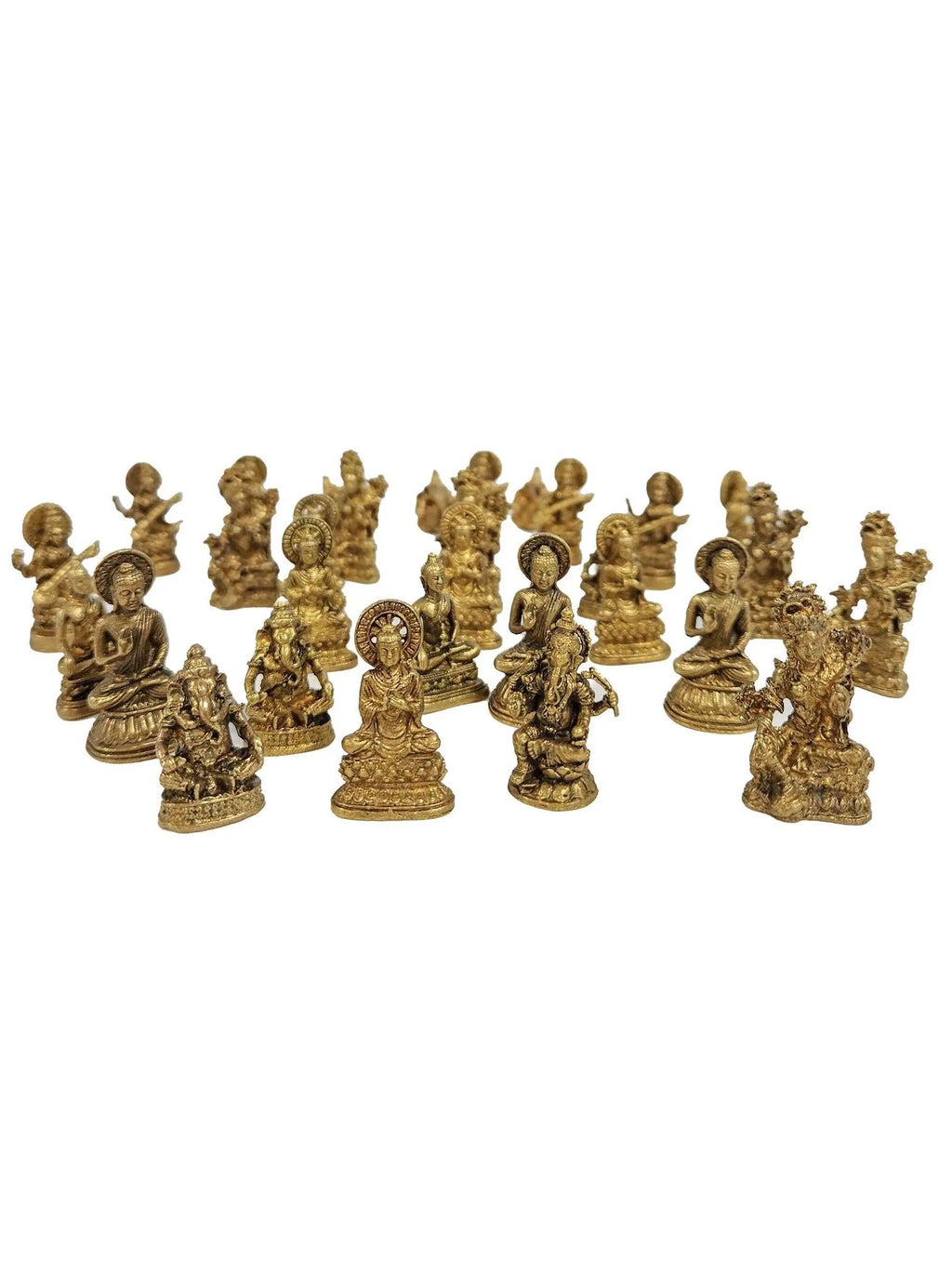 Pocket Mini Brass Statues | Statues and Figurines | Wiccan Center