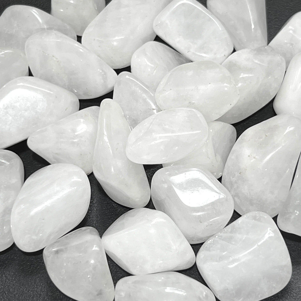 White Quartz Crystal Tumbled Stones (By The Piece or Pound) Wholesale | Home & Living > Home Decor > Home Accents > Rocks & Geodes | Wiccan Center