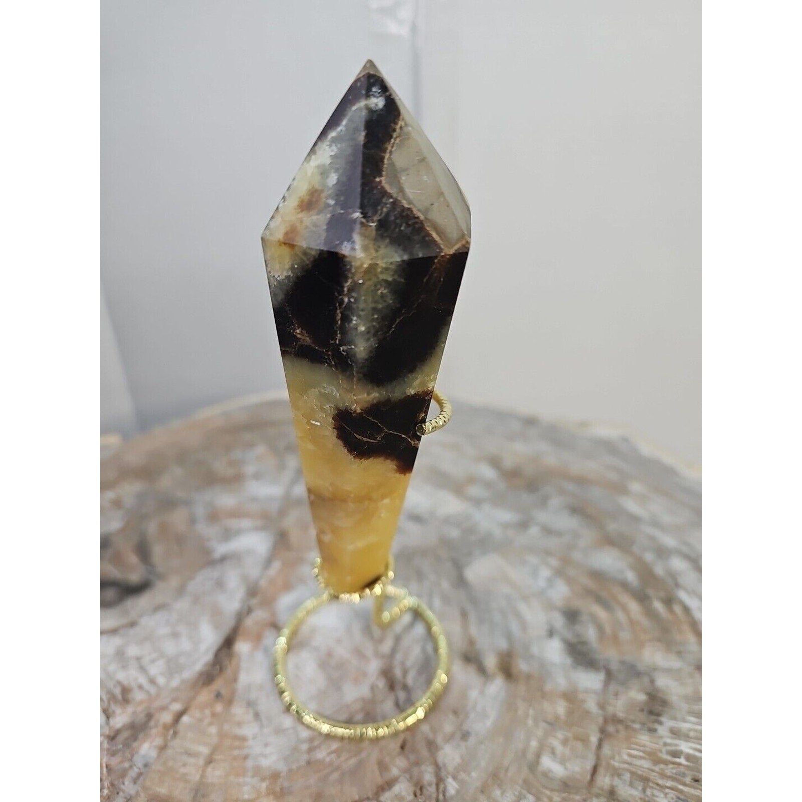 Dragon Septarian Geode Scepter Crystal Tower — 251g, Madagascar | CrystalCloud Company | Crystal Points & Towers | Wiccan Center
