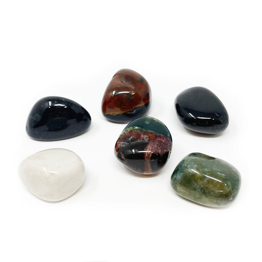Tumbled Zebra Jasper - Multicolor (Singles) | Crystals & Minerals > Specimens | Wiccan Center