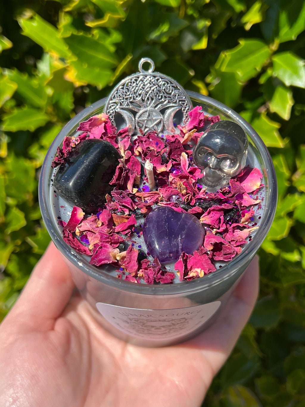 Thinning of the Veil Queen of Underworld Candle Persephone Offering Intention Pagan Witchcraft Magickal Ritual Altar Tool Crystal Deity Gift | | Wiccan Center