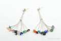 Vintage Designer CJC Multi Gem Sterling Silver Earrings | Jewelry > Earrings | Wiccan Center