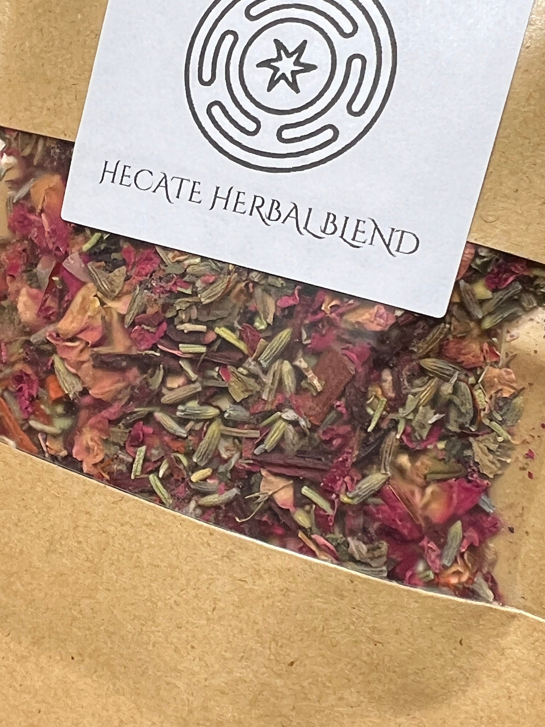 Hecate Devotional Herbal Offering Loose Incense Blend | Dark Moon Goddess Spiritual Ritual Protection Altar Spell Candle Tool | | Wiccan Center