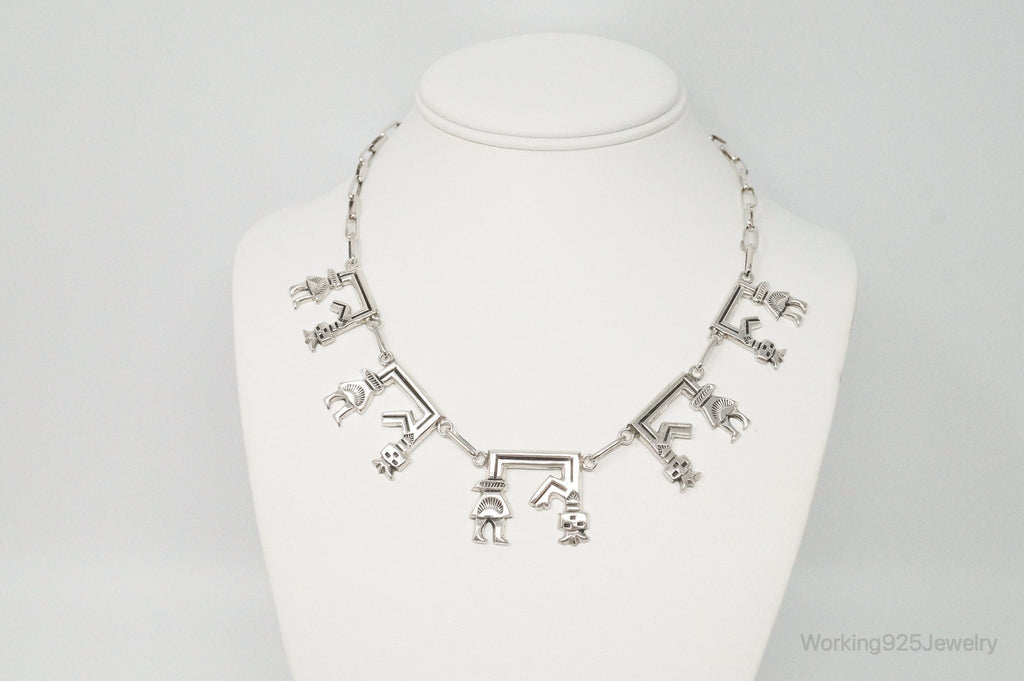 Vintage Native America Unsigned Sterling Silver Necklace | Jewelry > Necklaces > Pendants | Wiccan Center