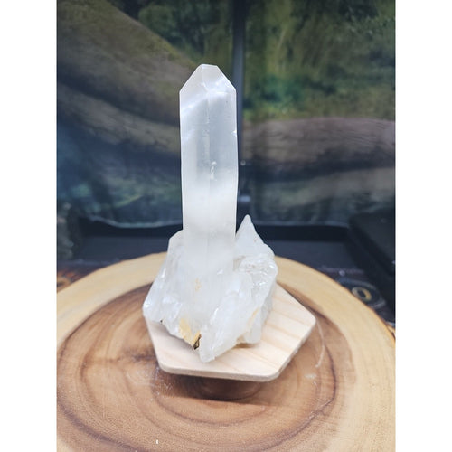 1.28LB Natural Clear White Quartz Crystal Cluster Energy Healing Specimen | Geodes & Clusters | Wiccan Center