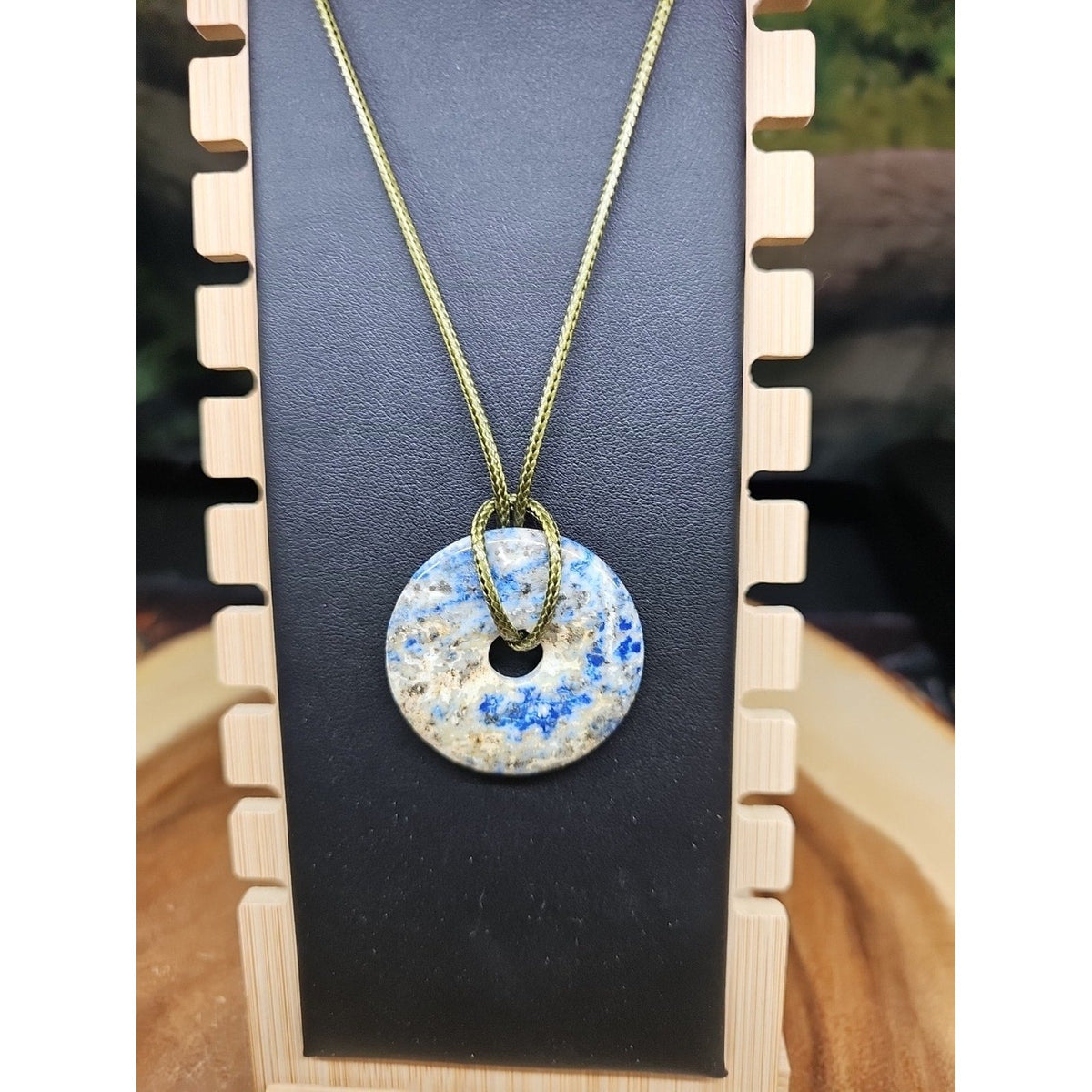 lapis lazuli necklace 16 In Cord