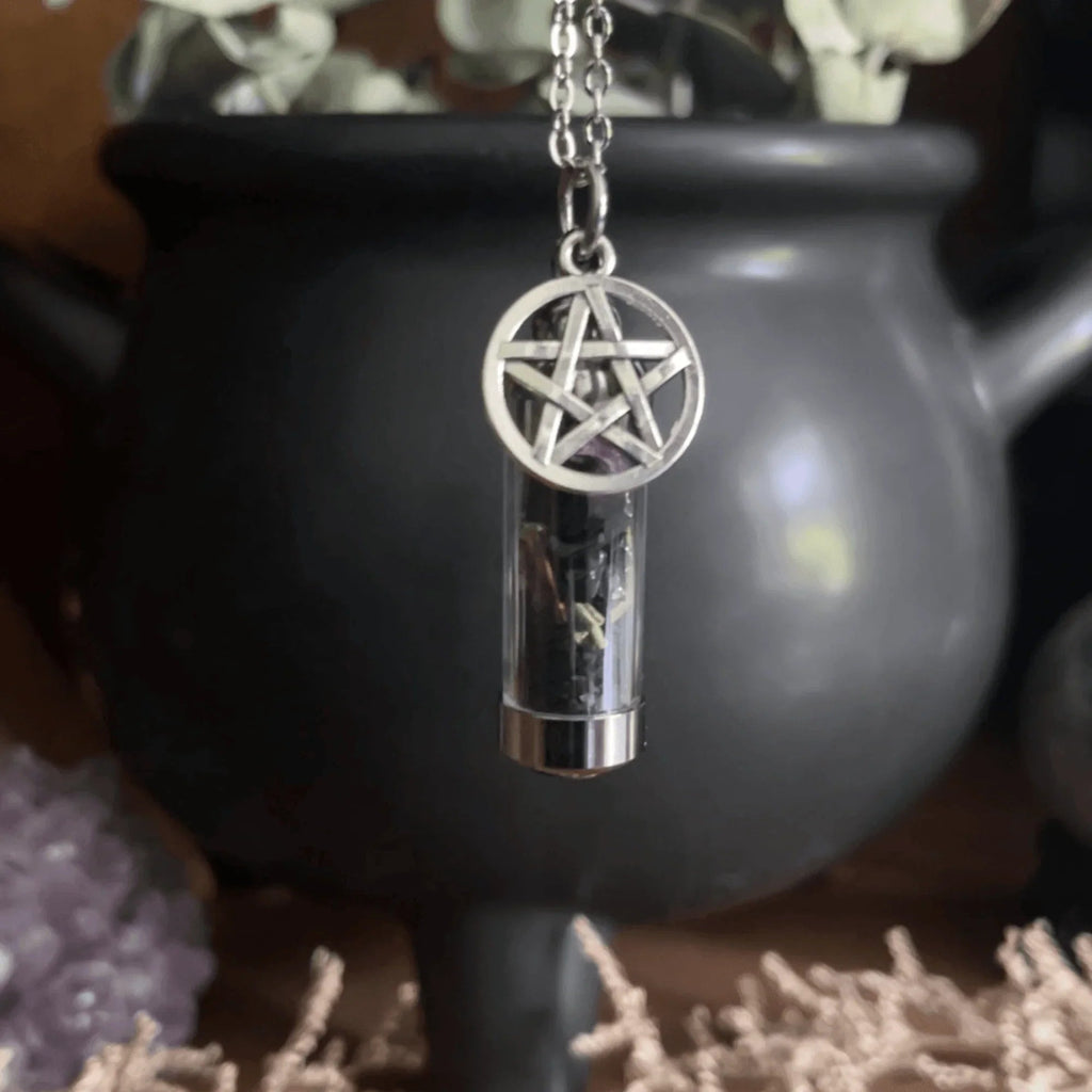 Protection Spell Jar Necklace