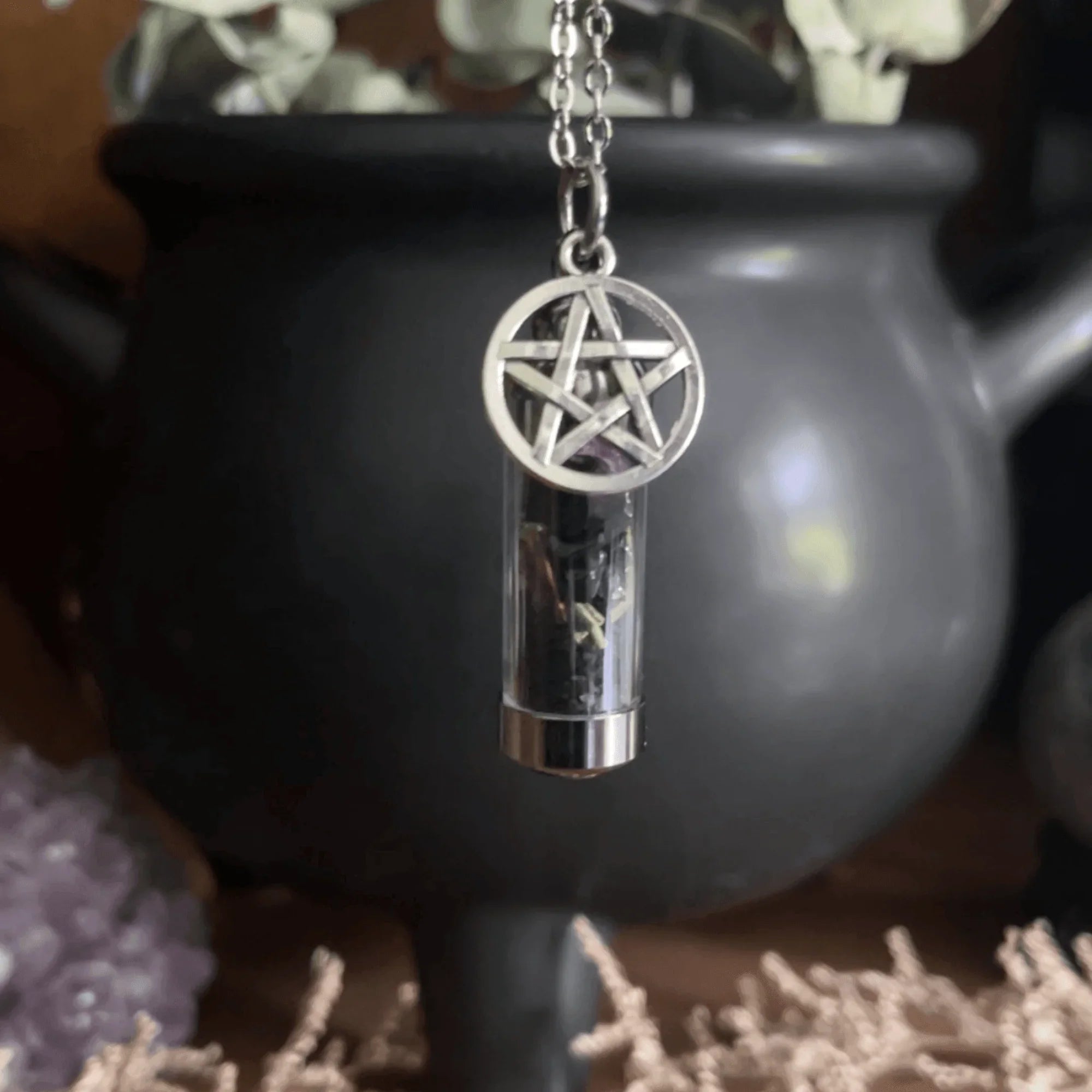 Protection Spell Jar Necklace