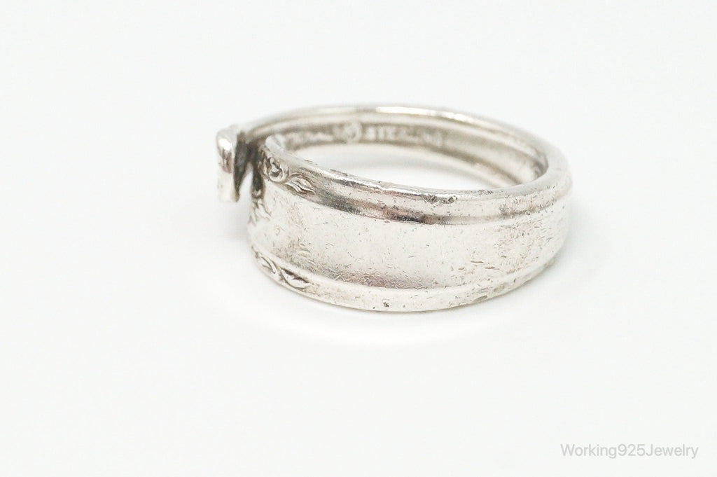 Antique International Sterling Silver "Prelude" Floral Spoon Ring Size 6.5 | Jewelry > Rings | Wiccan Center