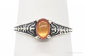 Antique Designer WMCO Orange Paua Shell Sterling Silver Ring - Size 6 | Jewelry > Rings | Wiccan Center