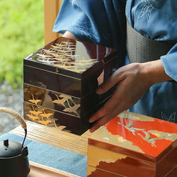 Japanese Yamanaka Lacquerware Jewelry Box – Small Bracelet & Ring Storage | Jewelry Boxes | Wiccan Center