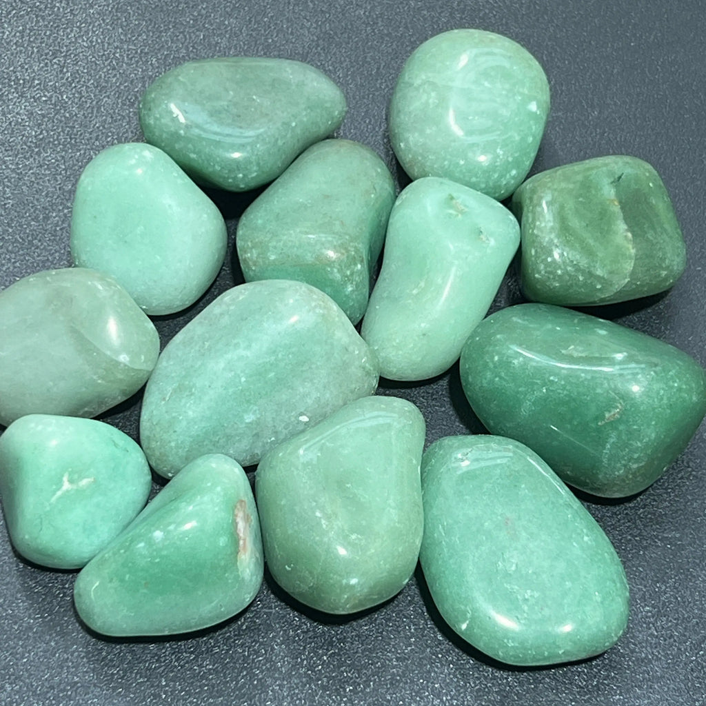 Large Green Aventurine Tumbled Stones (By The Piece or Pound) Wholesale | Home & Living > Home Decor > Home Accents > Rocks & Geodes | Wiccan Center