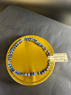 4mm Lapis Lazuli Bracelet 14KGF | Bracelet | Wiccan Center