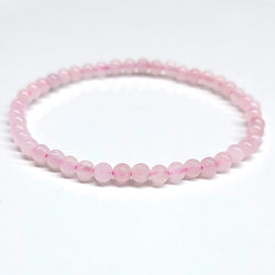 Rose Quartz Round Bead Bracelet - Nurturing Love | Bracelets | Wiccan Center
