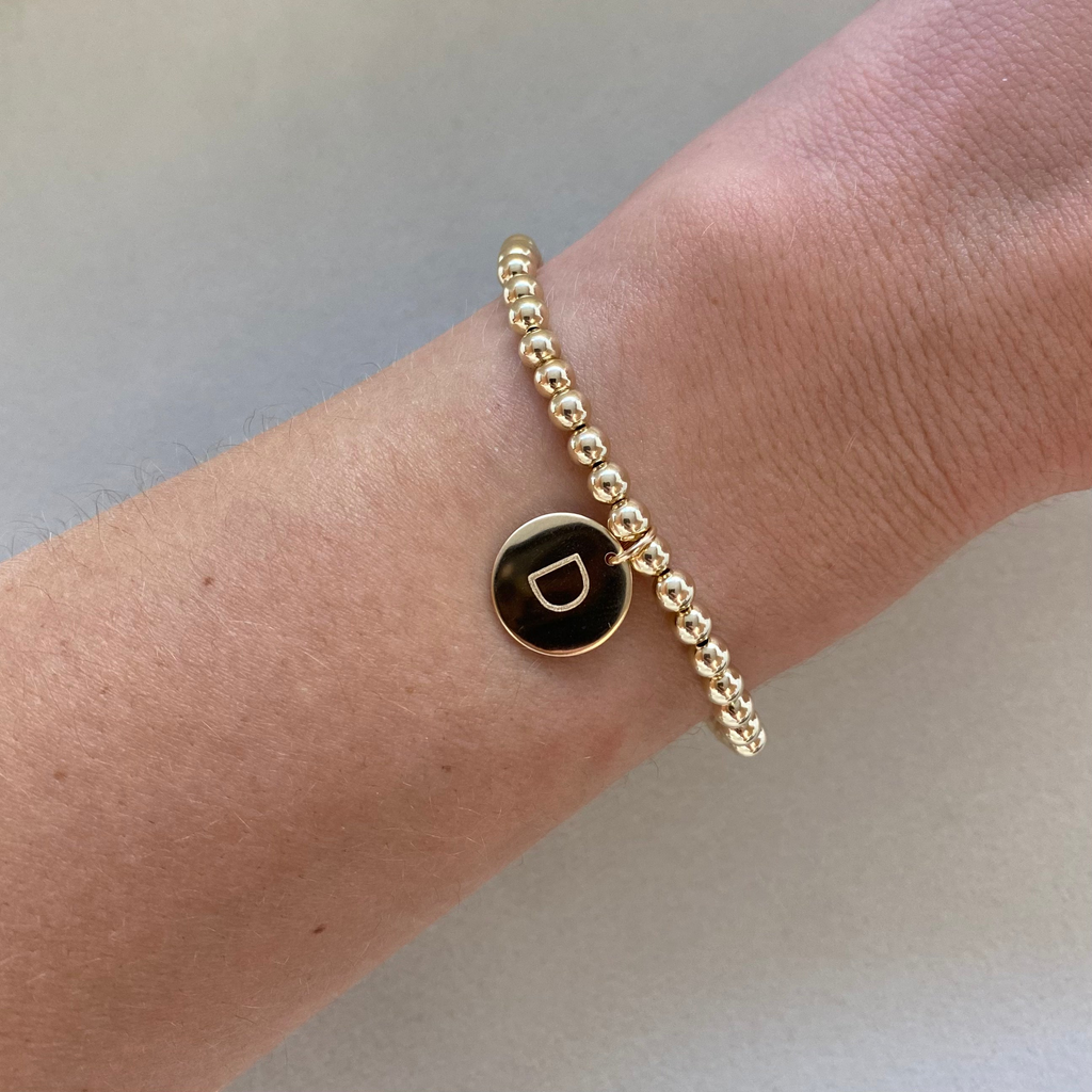 classic initial juno bracelet (4mm) | | Wiccan Center