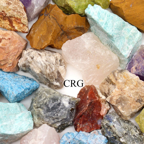 5 Kilo Lot - Rough Mixed Gemstones from Madagascar / 20-30 GRAMS AVG | Mix Gemstones | Wiccan Center