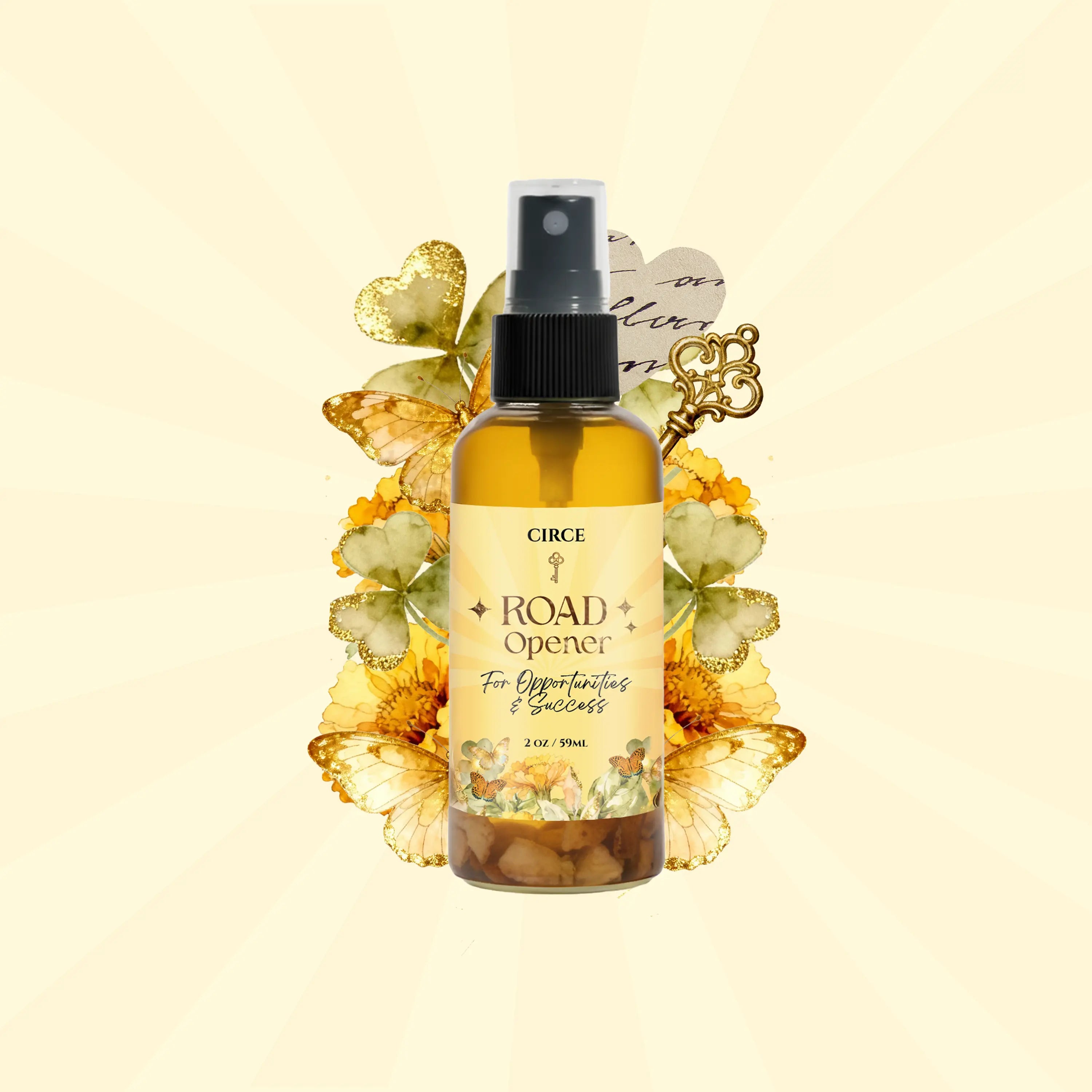 Road Opener Mist – New Beginnings & Opportunity Spray 2 oz | | Wiccan Center