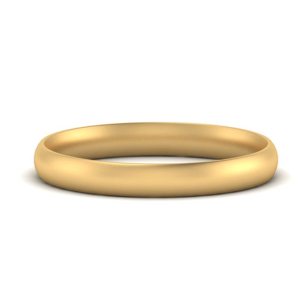 Comfort Fit Mens Wedding Band