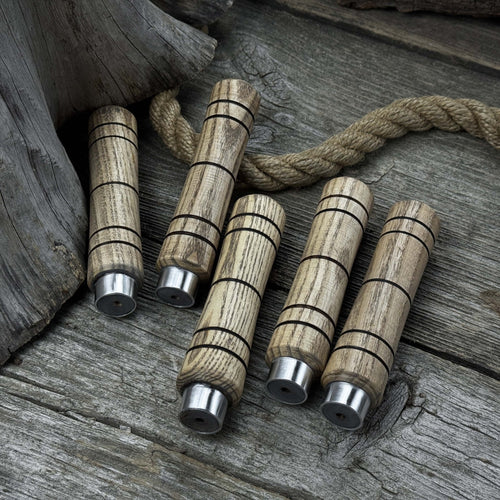 5-Piece Ash Wood Handle Set | Handles | Wiccan Center