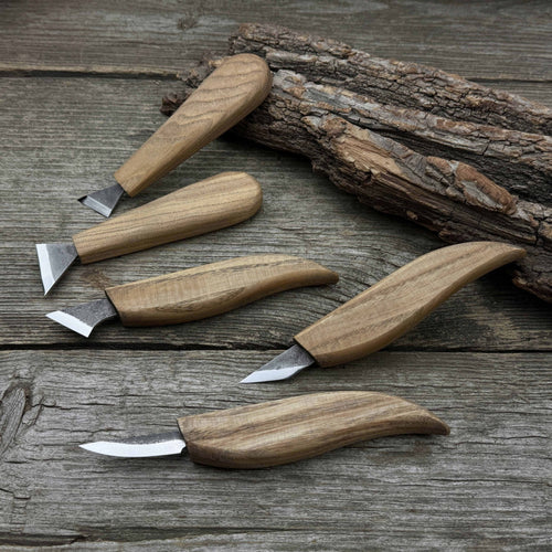 5-Piece Whittling Carving Knife Set | Tool Sets | Wiccan Center