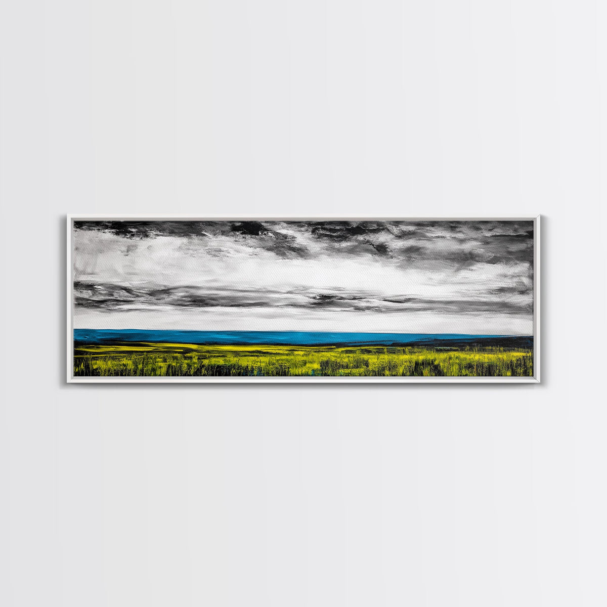 Horizon View, Blue Ocean, Minimalist Seascape, Framed Canvas Print, Coastal Wall Art, Modern Beach Decor, Abstract Water Art, Office Decor | | Wiccan Center