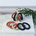 Large Hair Coil Set in Black and Orange | Hair Accessories | Wiccan Center