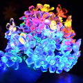 50 LED Fairy Flower Blossom Solar String Lights | String & Fairy Lights | Wiccan Center