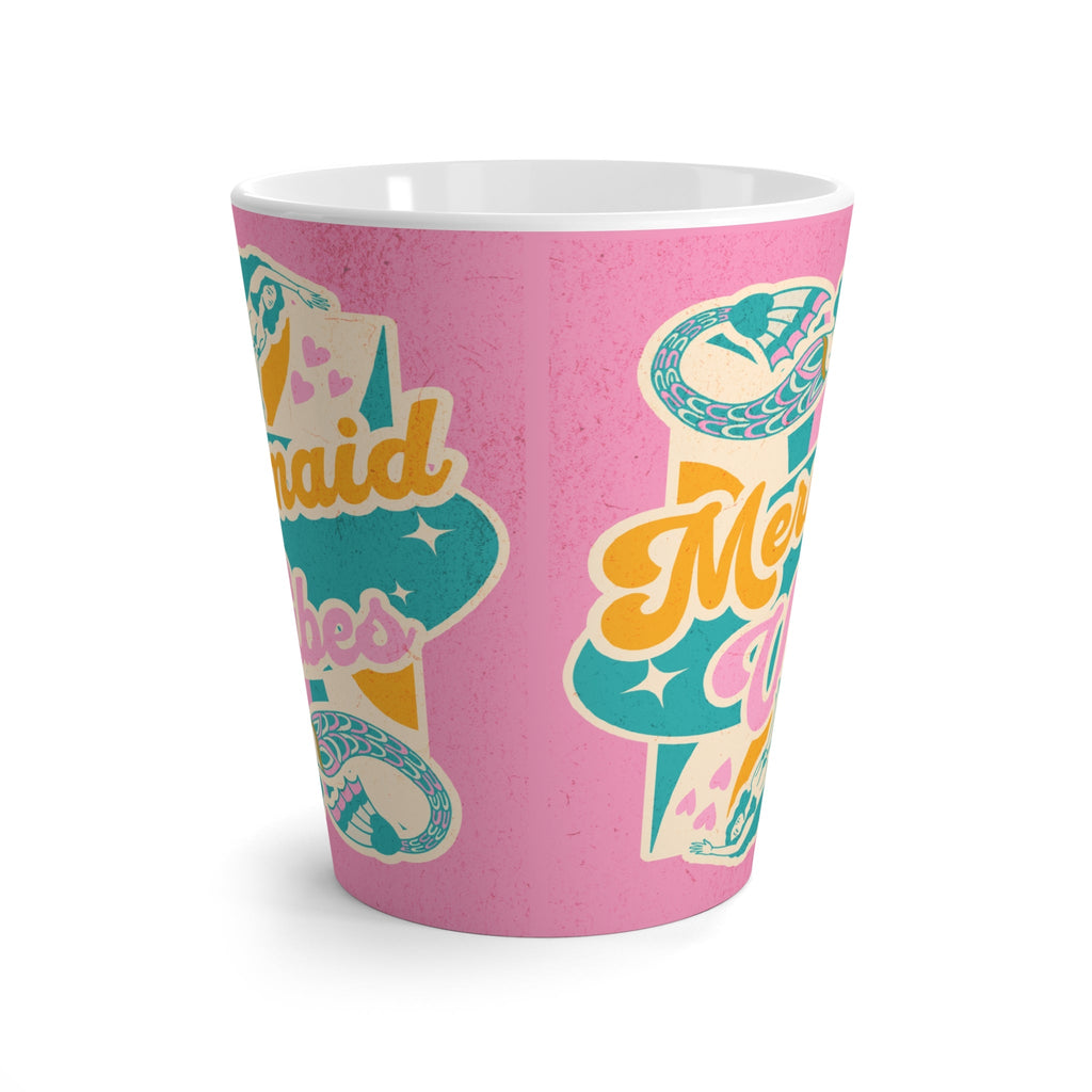 Mermaid Vibes Latte Mug – Ocean Lover Gift Cup