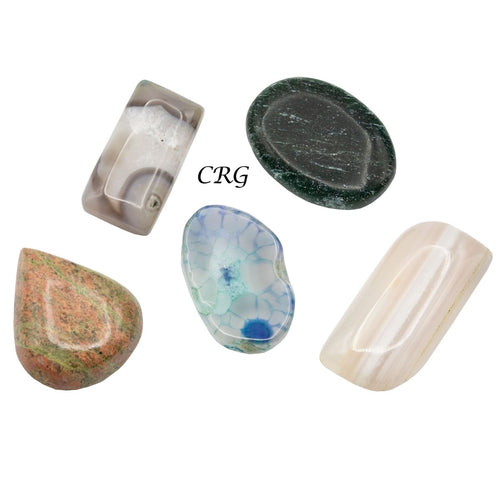 500 GRAM LOT - Mix Gemstones Cabochons / Mixed Sizes | Mix Gemstones | Wiccan Center