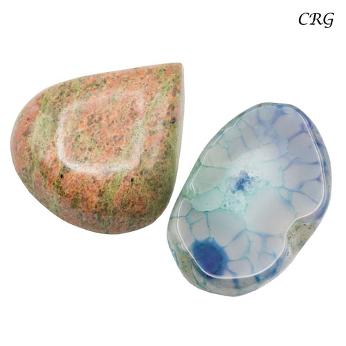 500 GRAM LOT - Mix Gemstones Cabochons / Mixed Sizes | Mix Gemstones | Wiccan Center