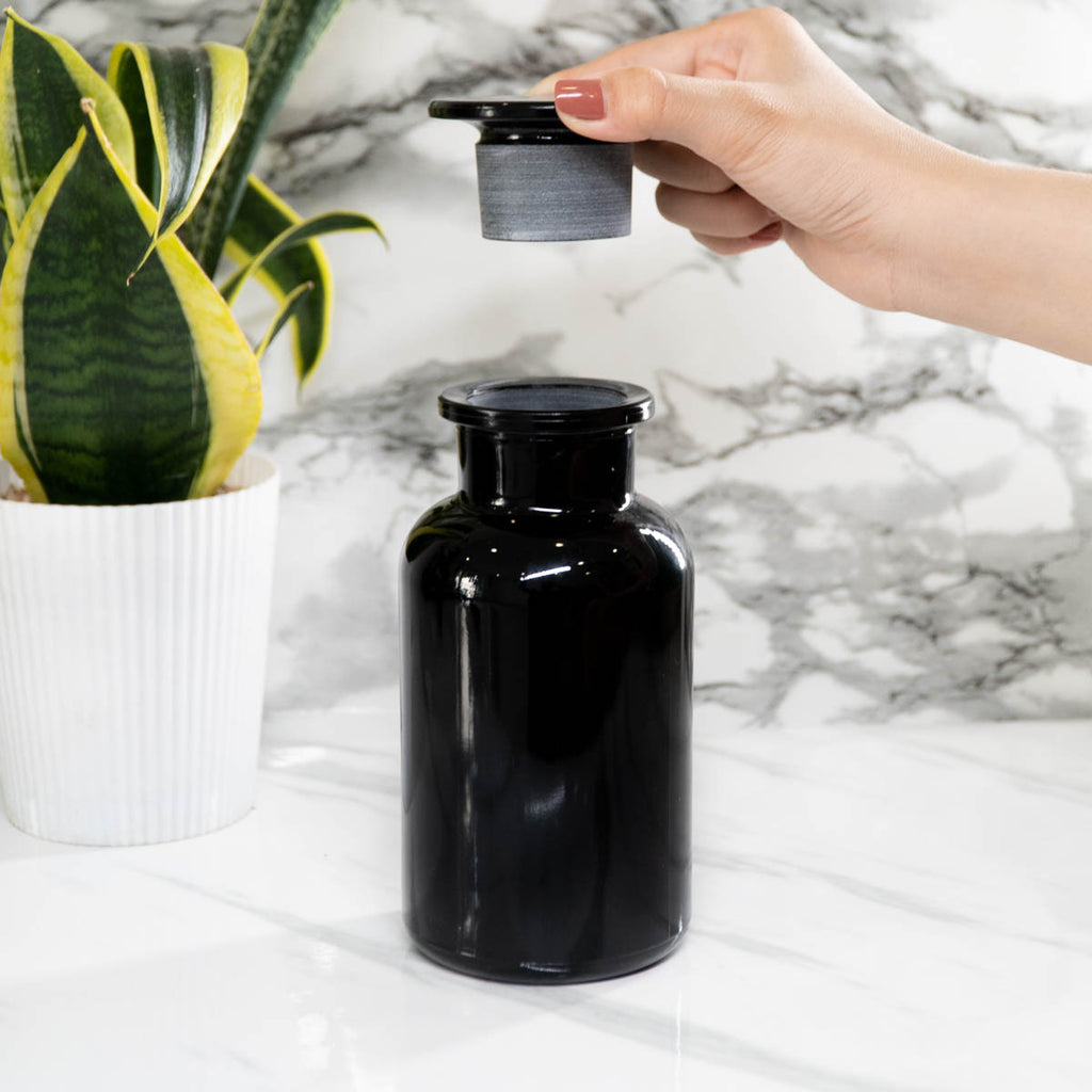 500 ml Glass-on-Glass Apothecary Jar | Glass Jars | Wiccan Center