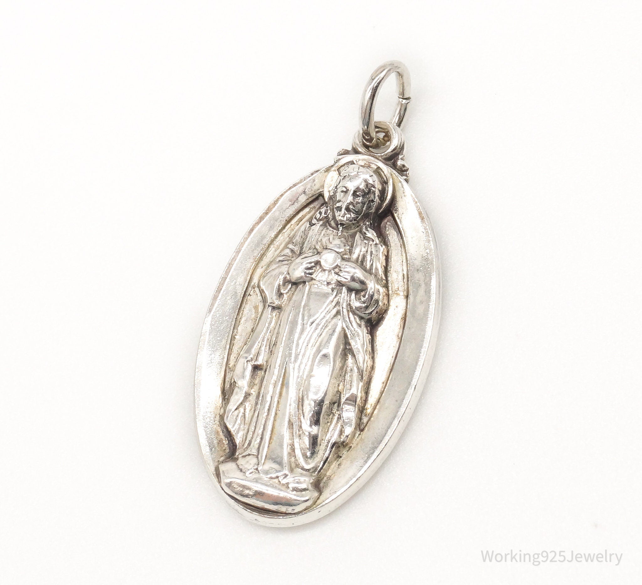 Antique Hayward Jesus Sterling Silver Pendant | Jewelry > Necklaces > Pendants | Wiccan Center
