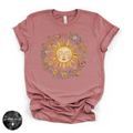 Celestial Sun Tee | Mystical Sun Graphic T-Shirt